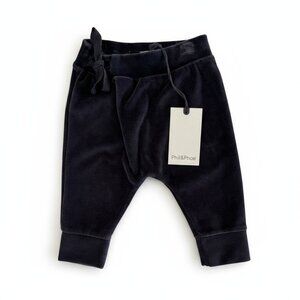 PHIL & PHAE - SWEATPANTS - 80% ORGANIC COTTON - 20% POLYESTER - DARK GREY - NWT